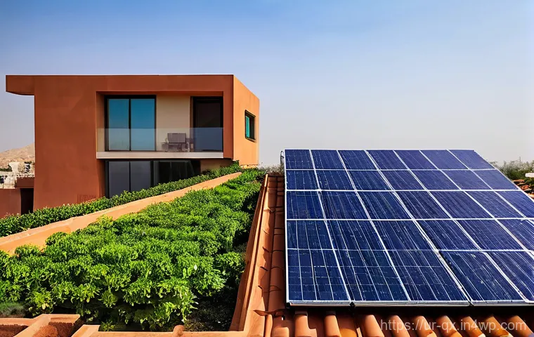 태양광 발전 설치를 위한 장비 선택 가이드 - **Prompt 1: Monocrystalline vs. Polycrystalline Solar Panels on a Pakistani Home**
    "A vibrant, s...